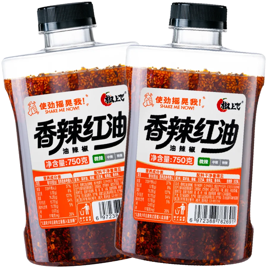香辣红油 750g 吨吨瓶