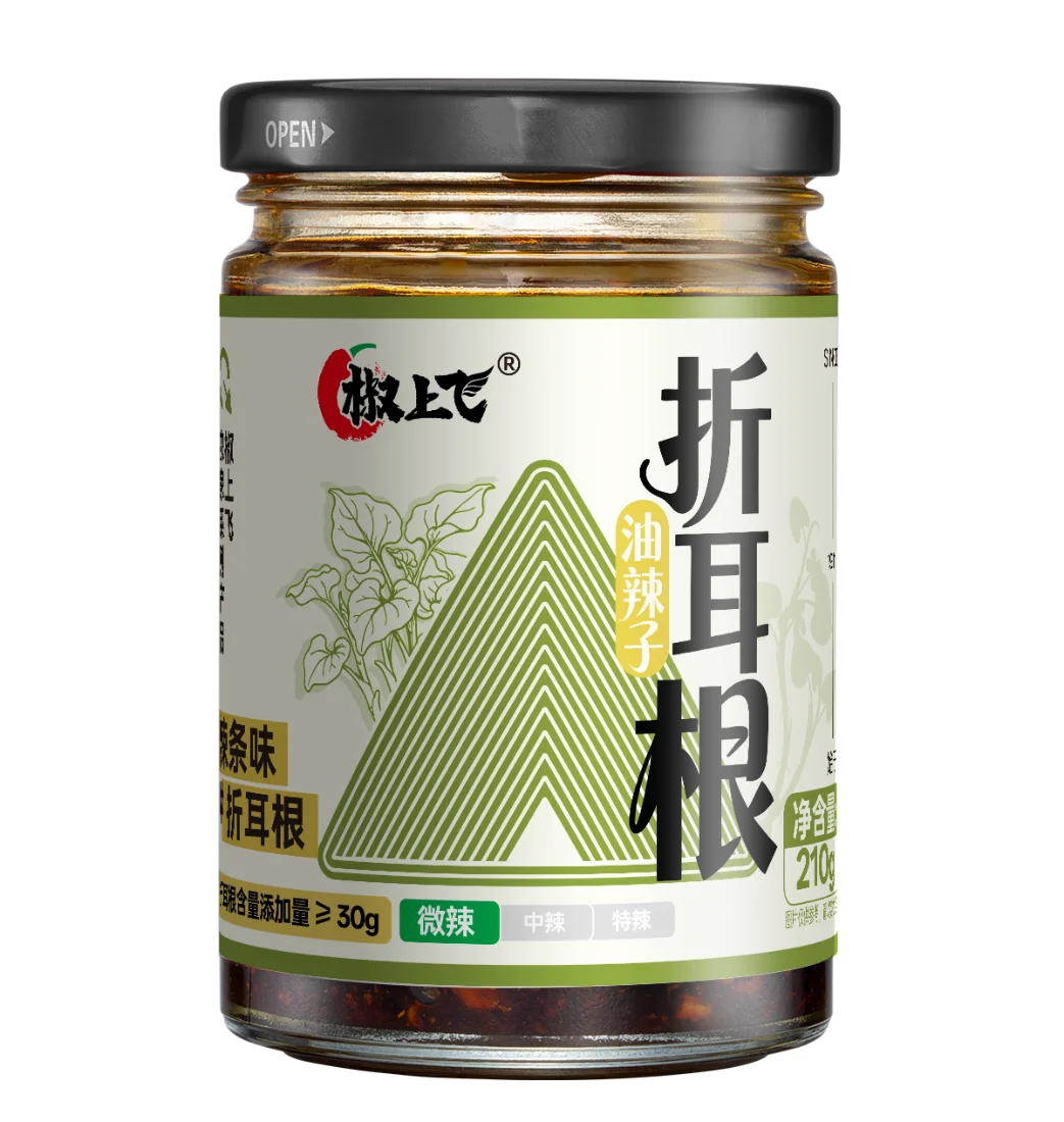 折耳根油辣子 210g